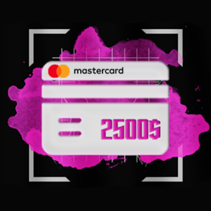 MasterCard Prepaid Card $2500