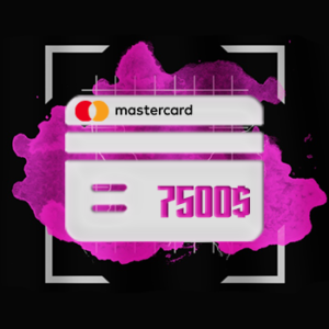 MasterCard Prepaid Card $7500